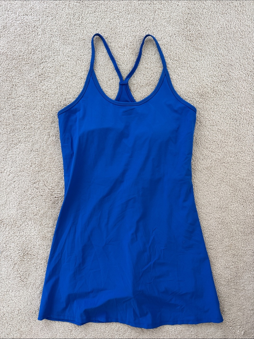 Addison Bay Royal Blue Racerback Mini Dress